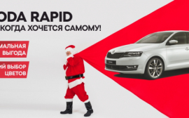 Медведь-Восток предлагает выгодные условия на покупку ŠKODA RAPID в январе!