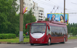 В Красноярске собрали первый троллейбус собственного производства