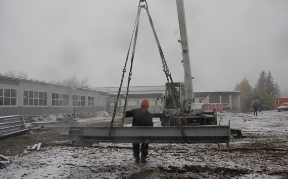 В Красноярске в усиленном режиме проводят строительство зала для самбо