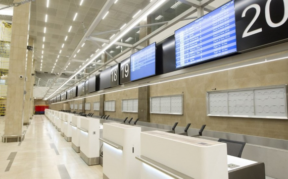 В аэропорту Красноярска запущен реконструированный пассажирский терминал